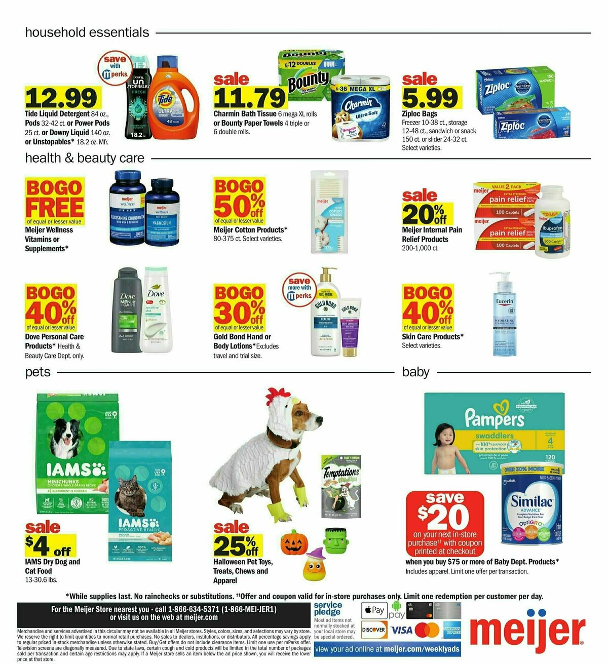 Meijer Weekly Ad from October 27