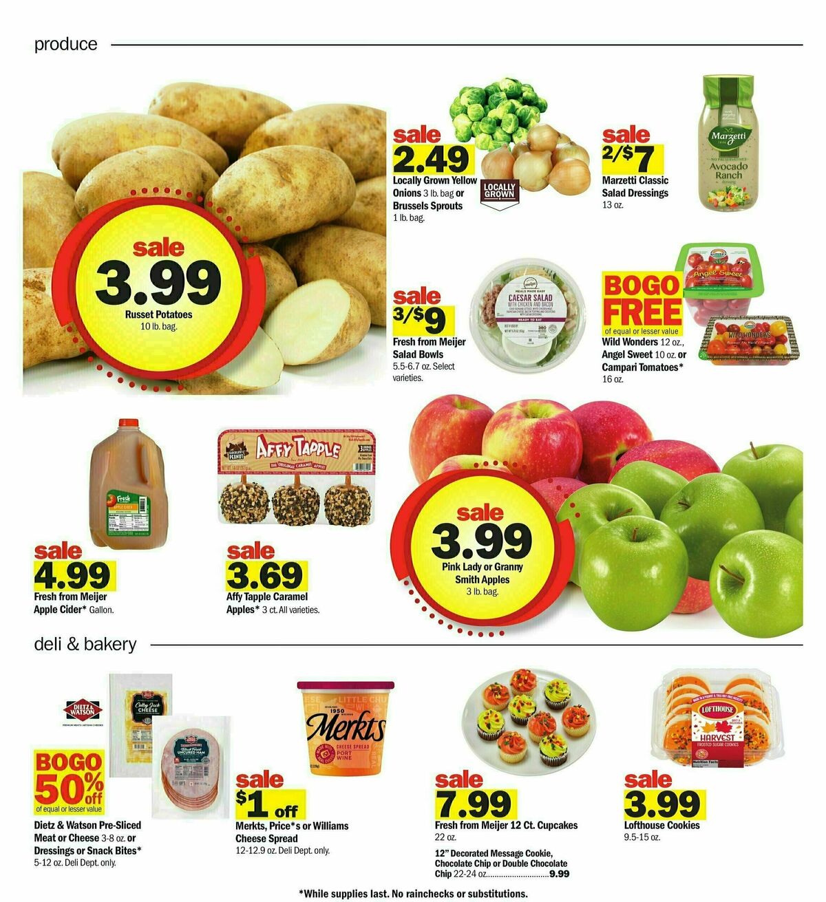 Meijer Weekly Ad from October 27