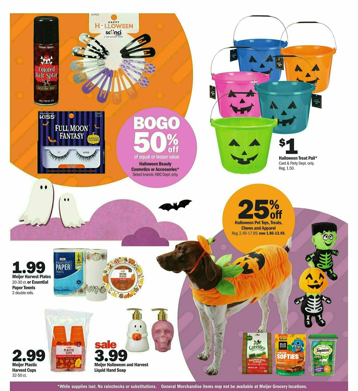 Meijer Halloween Weekly Ad from October 27