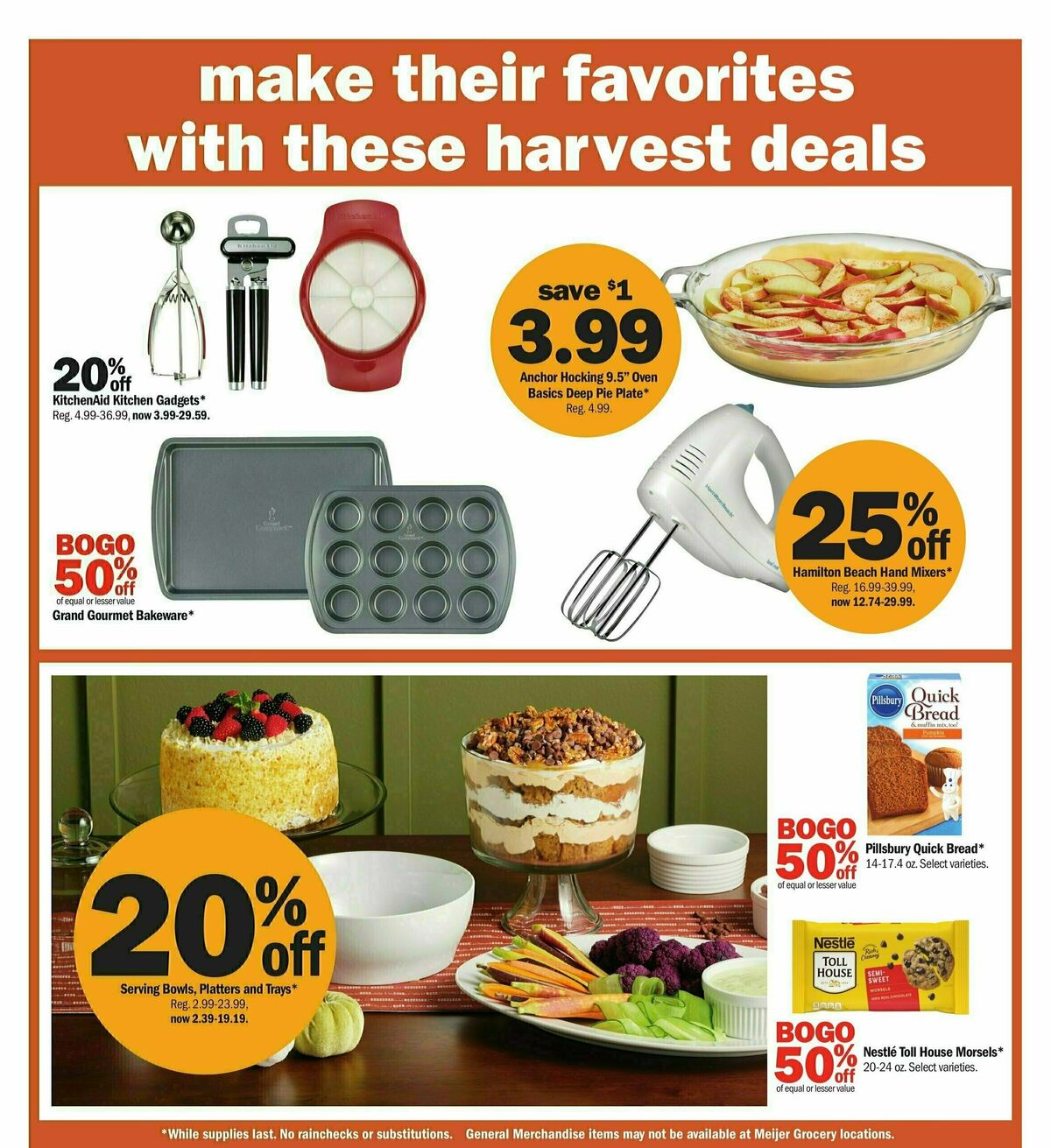 Meijer Halloween Weekly Ad from October 27