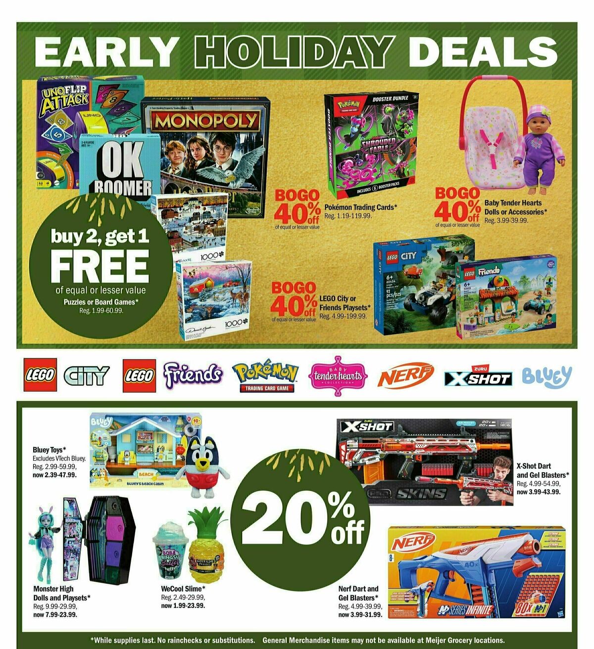 Meijer Halloween Weekly Ad from October 27