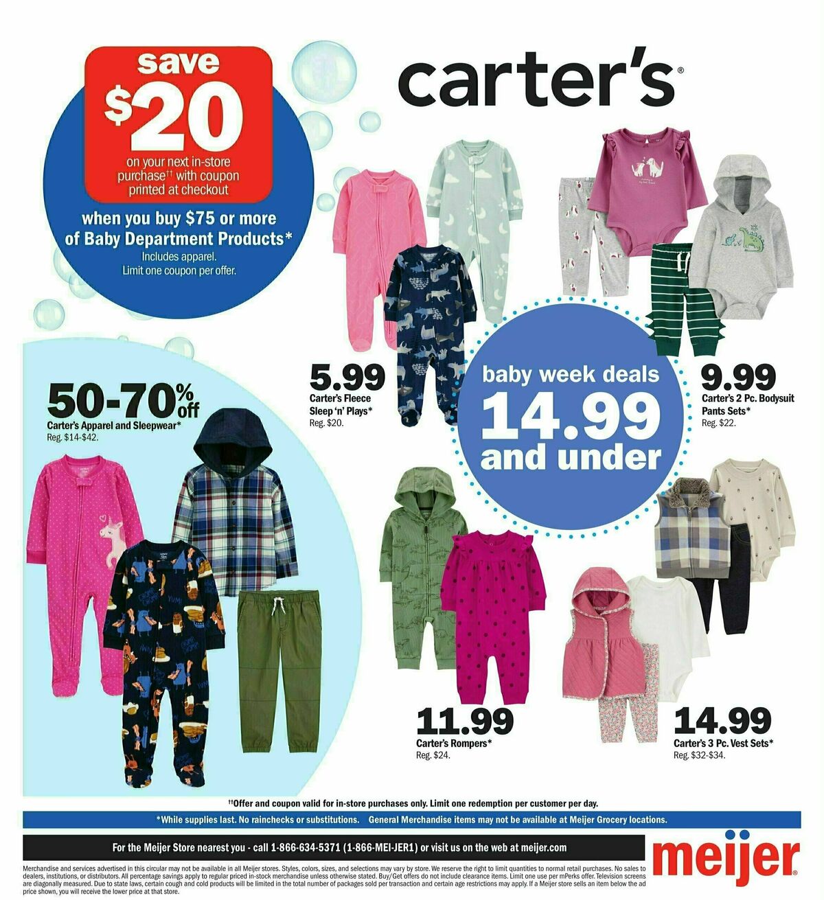 Meijer Baby Weekly Ad from October 27