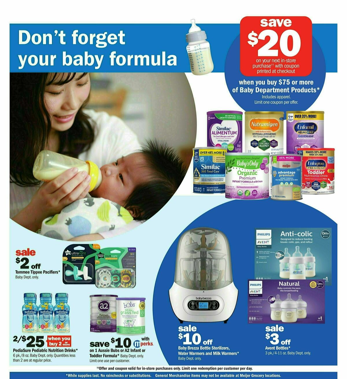 Meijer Baby Weekly Ad from October 27