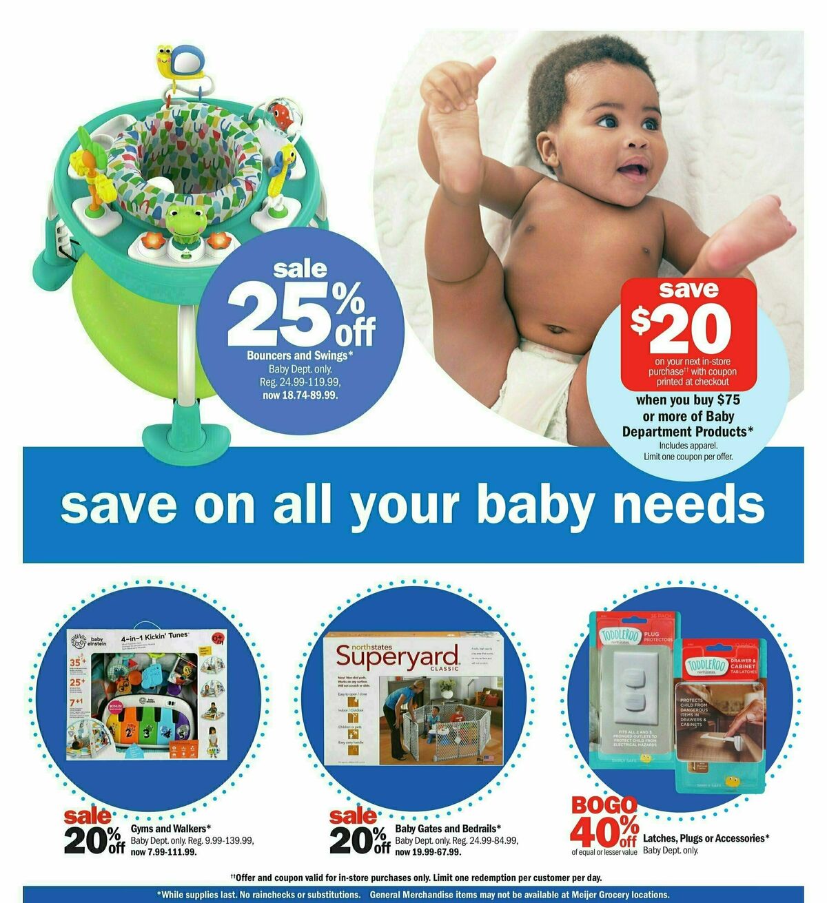 Meijer Baby Weekly Ad from October 27