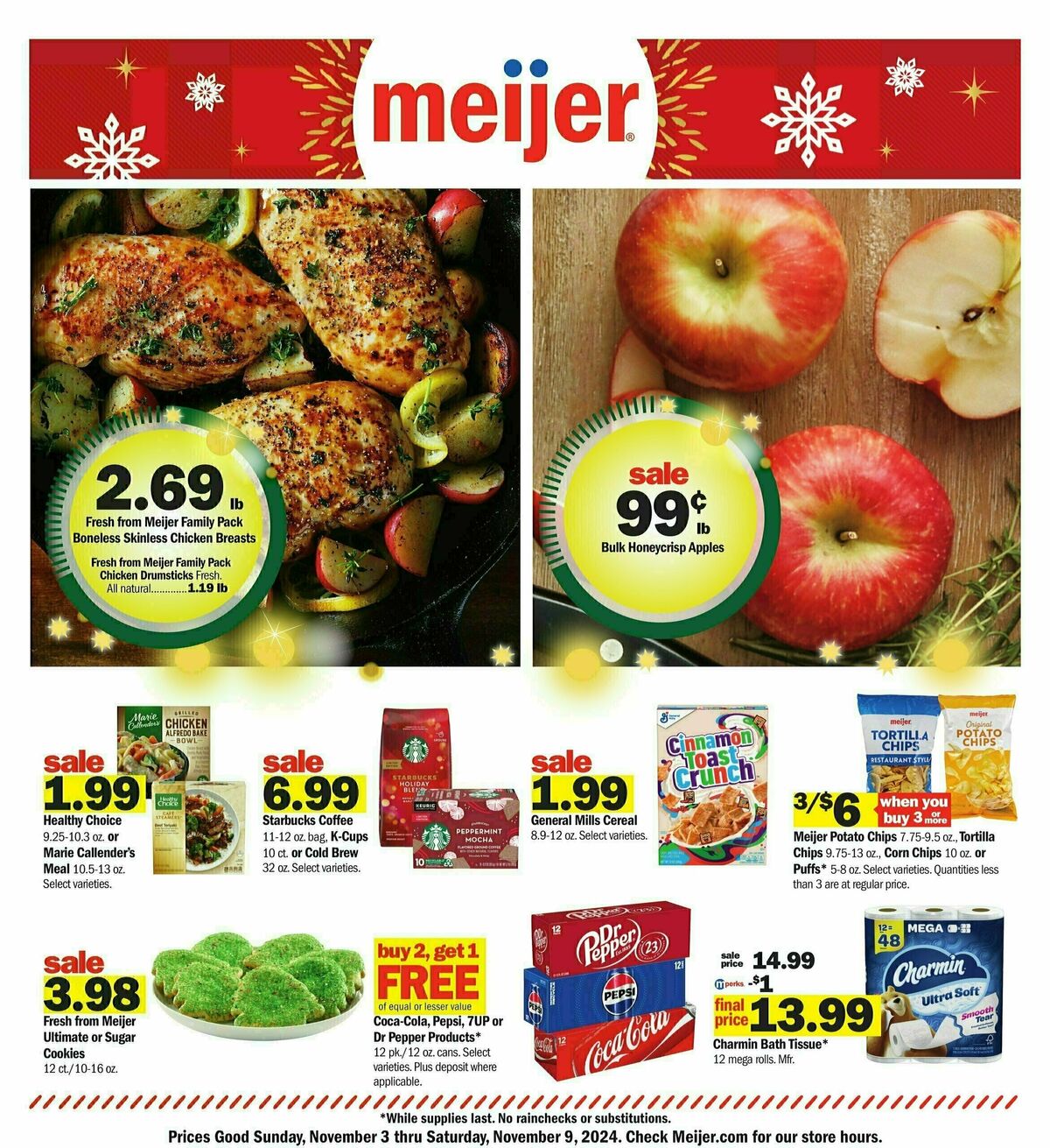 Meijer Weekly Ad from November 3