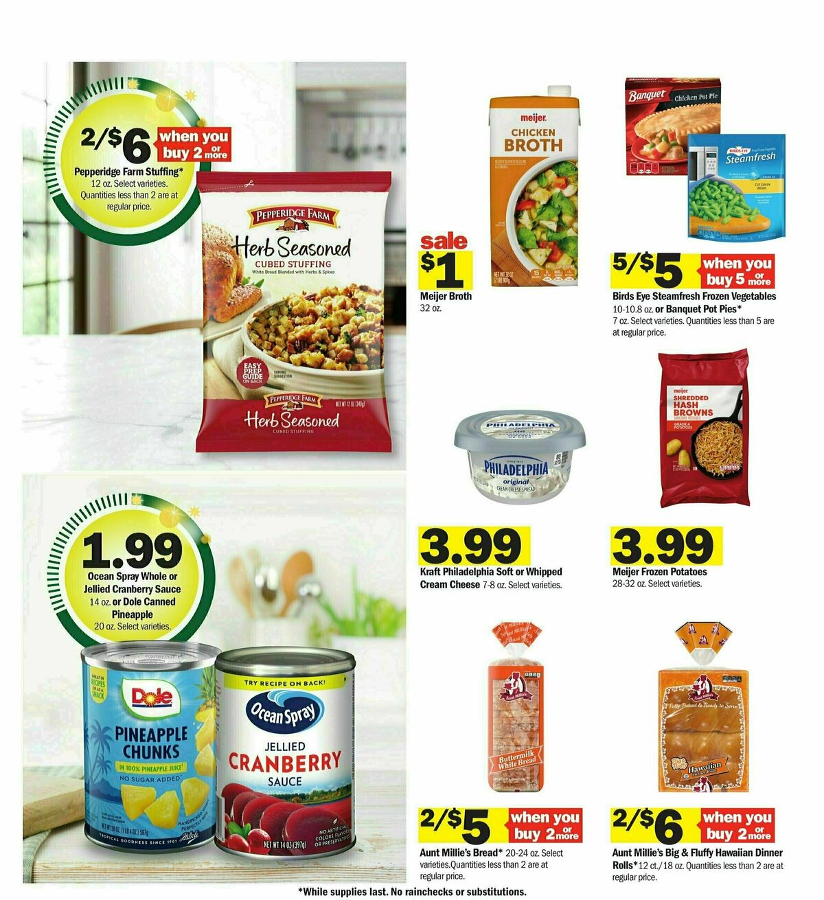 Meijer Weekly Ad from November 3