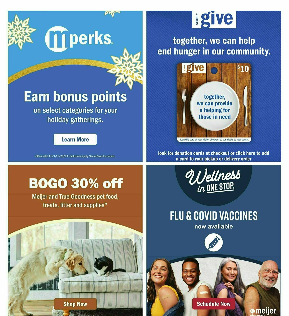 Meijer Weekly Ad from November 3