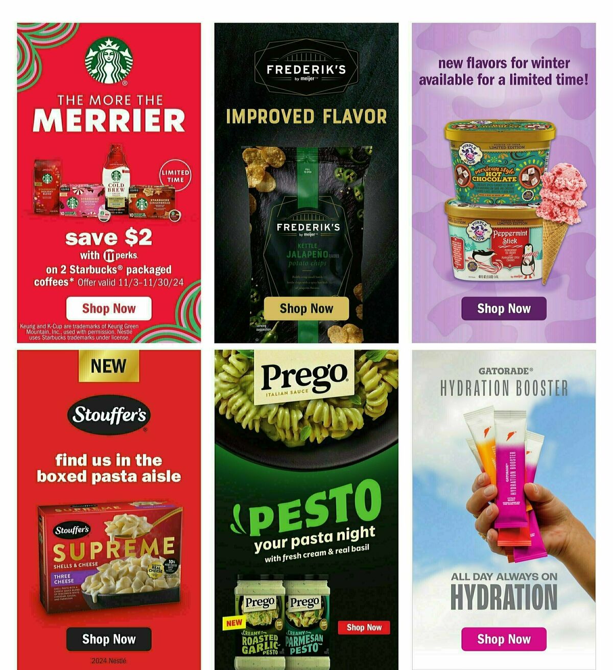 Meijer Weekly Ad from November 3