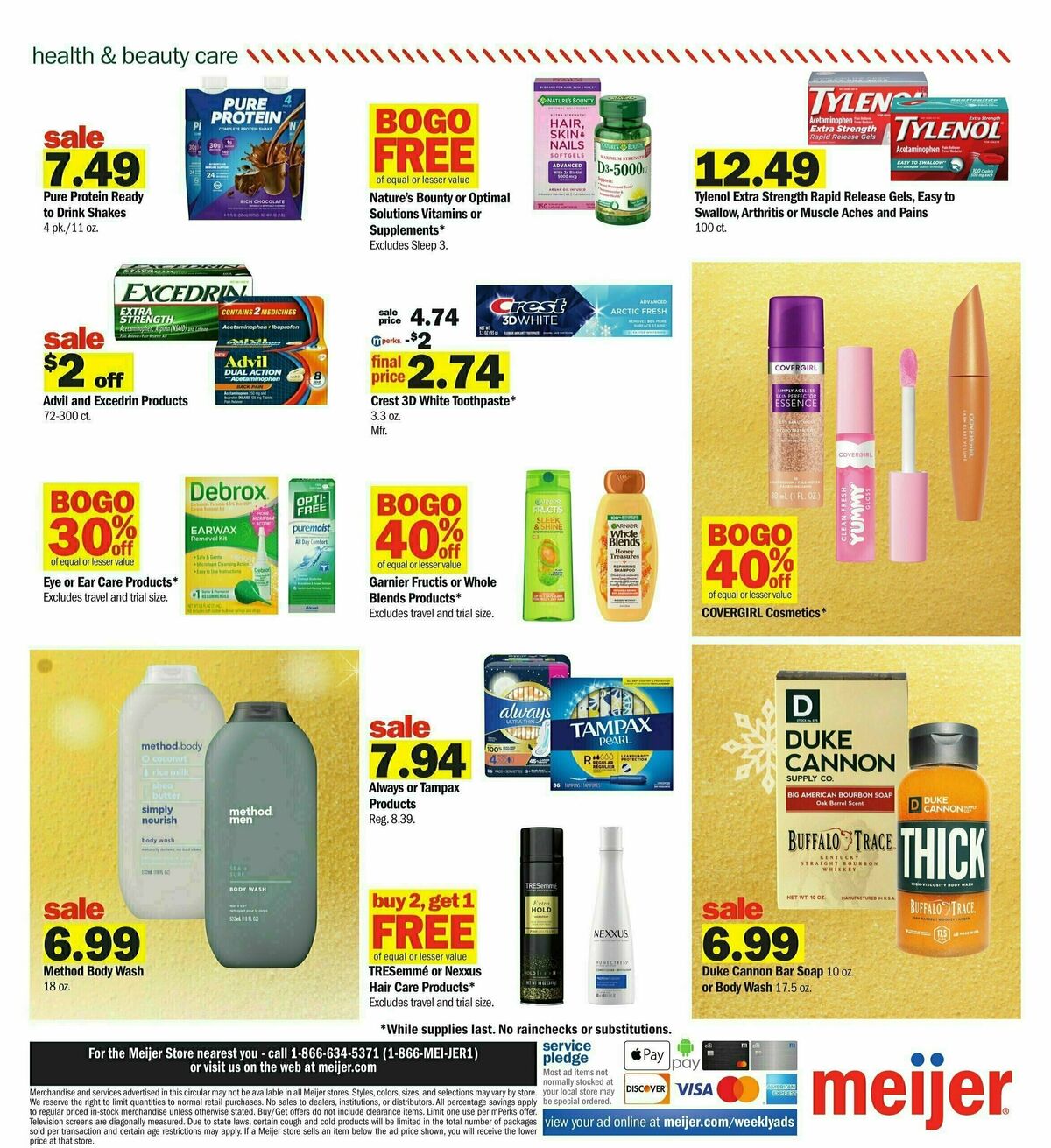 Meijer Weekly Ad from November 3