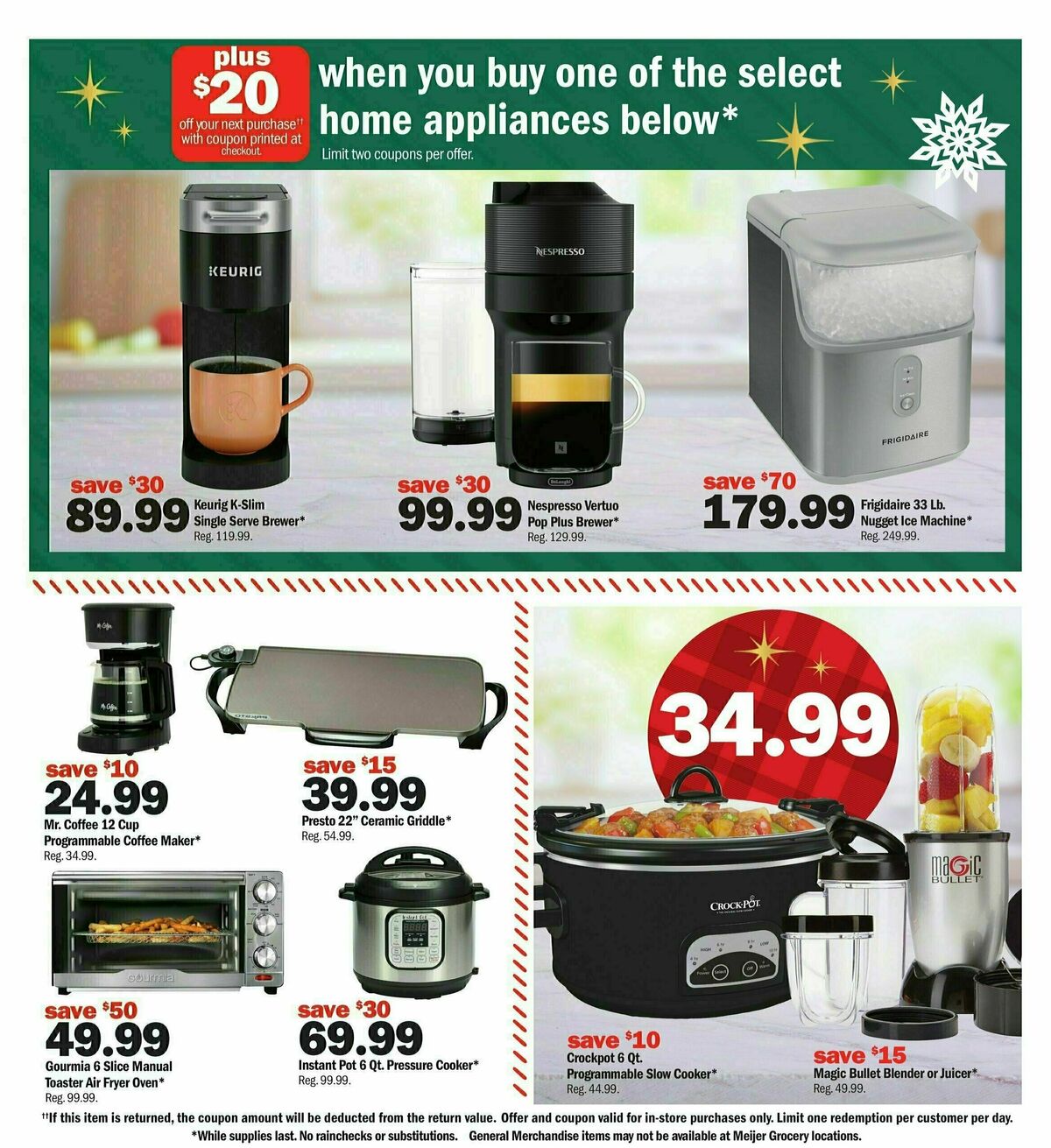 Meijer Holiday Weekly Ad from November 3