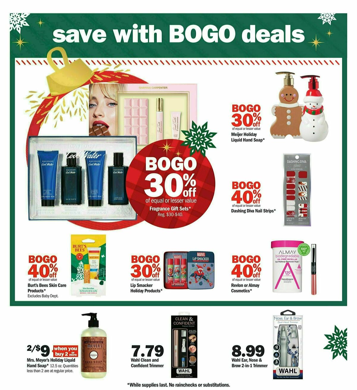 Meijer Holiday Weekly Ad from November 3