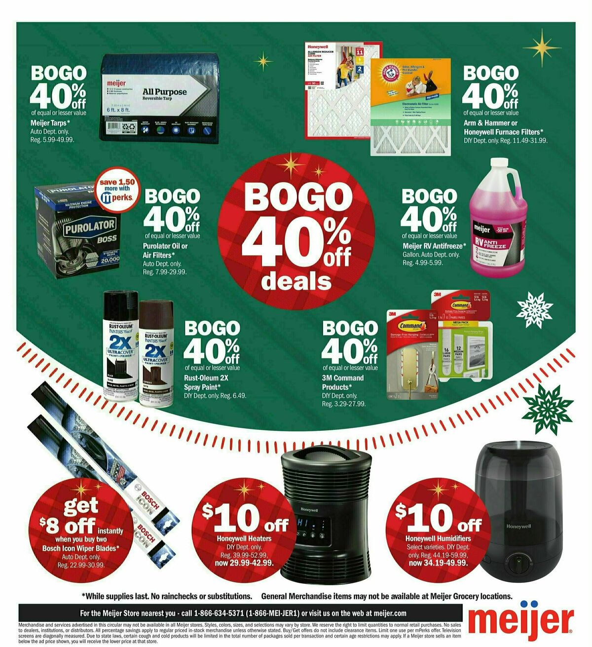 Meijer Holiday Weekly Ad from November 3