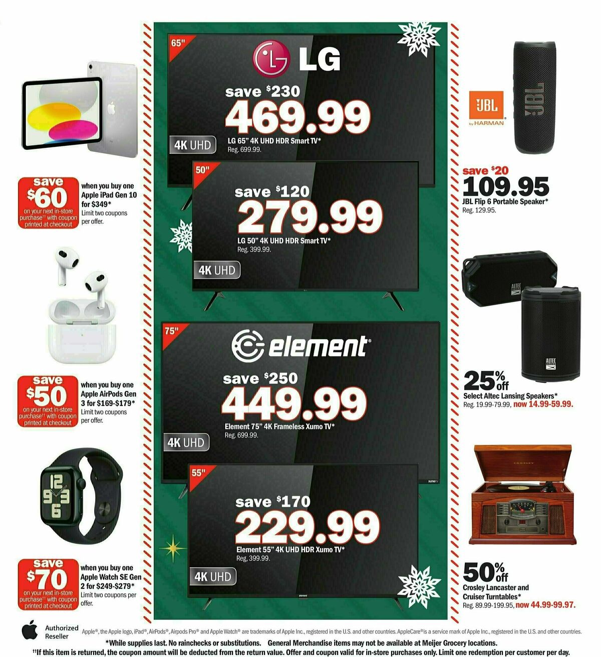 Meijer Holiday Weekly Ad from November 3