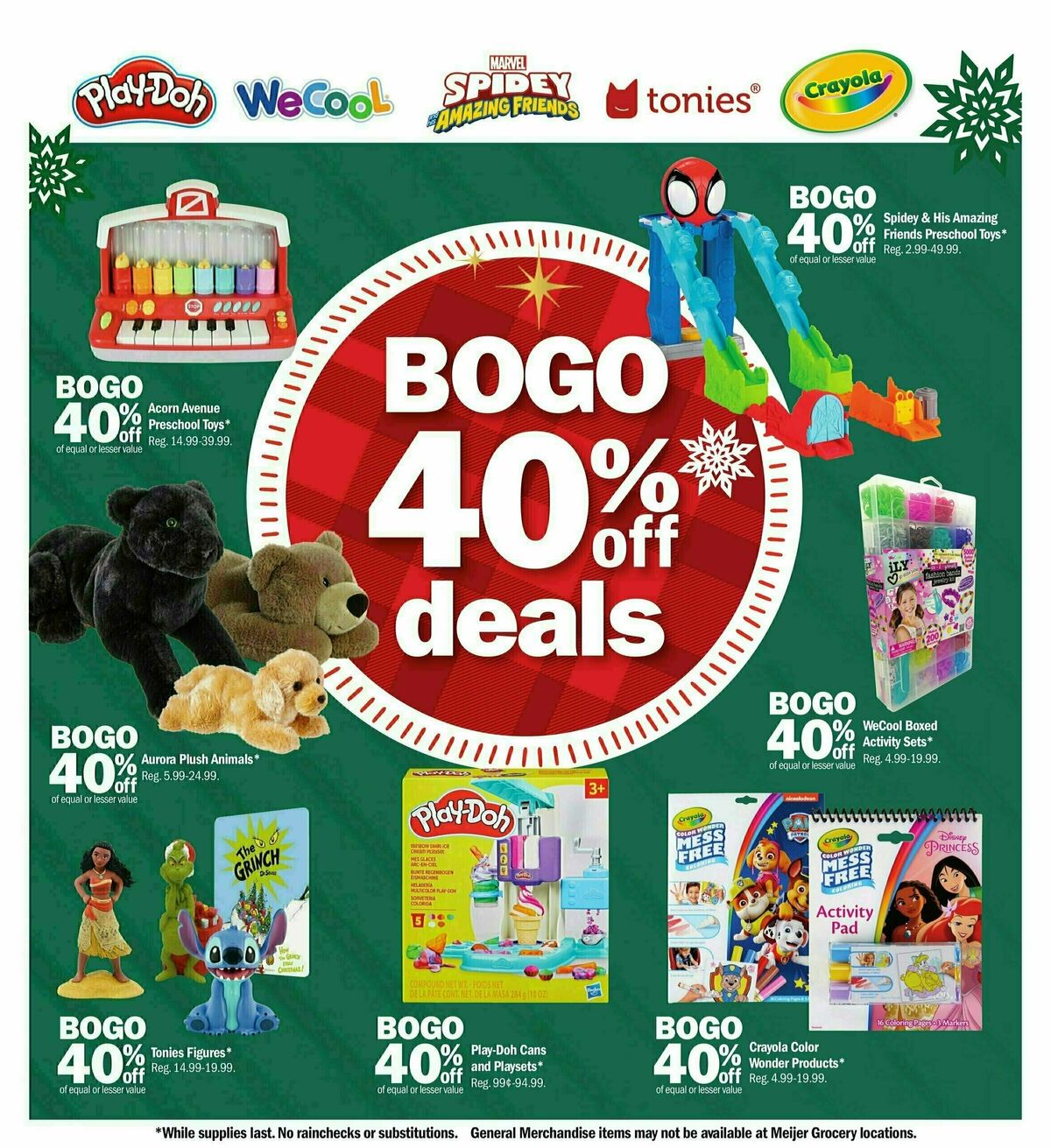 Meijer Holiday Weekly Ad from November 3