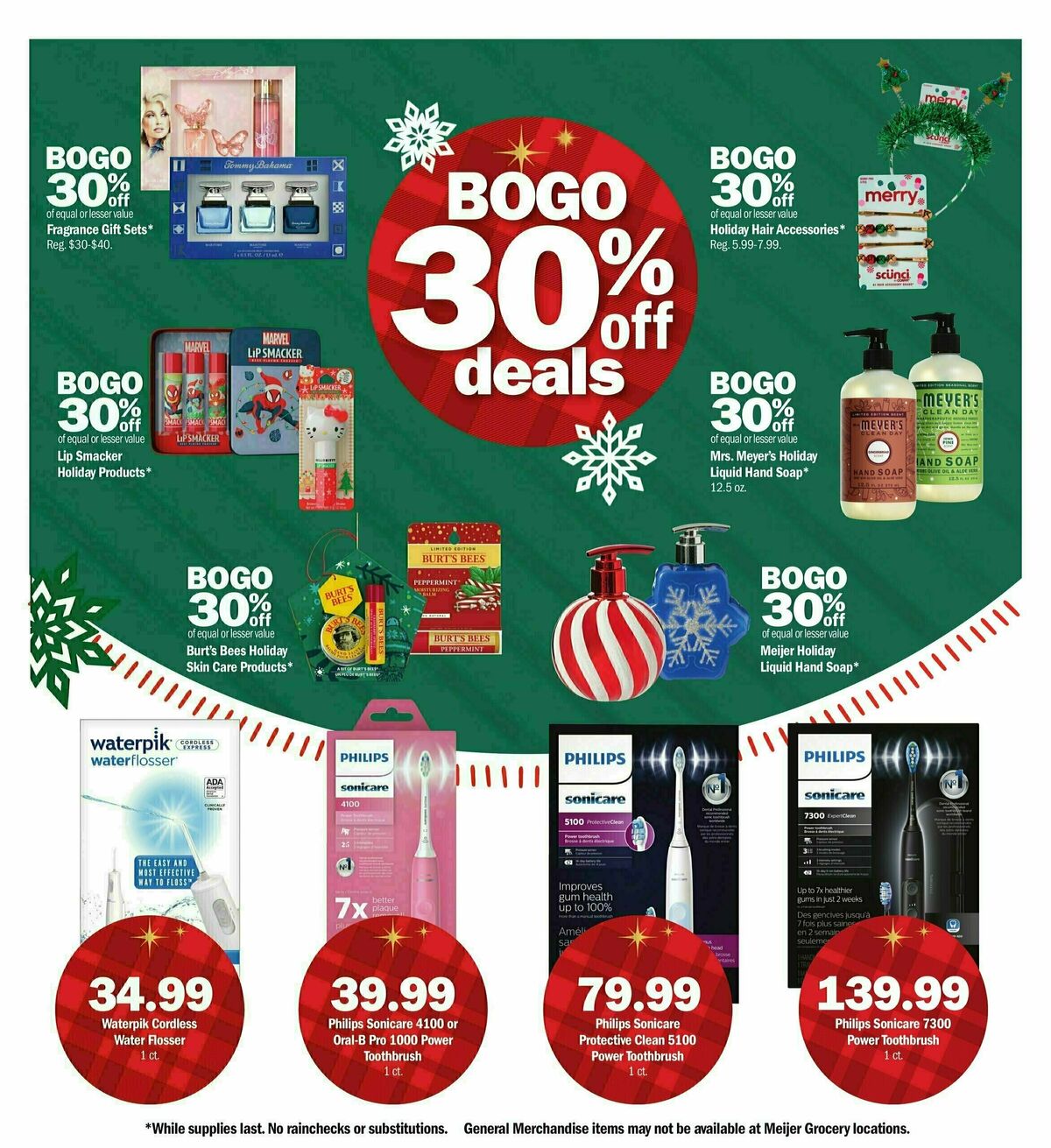 Meijer Holiday Weekly Ad from November 10