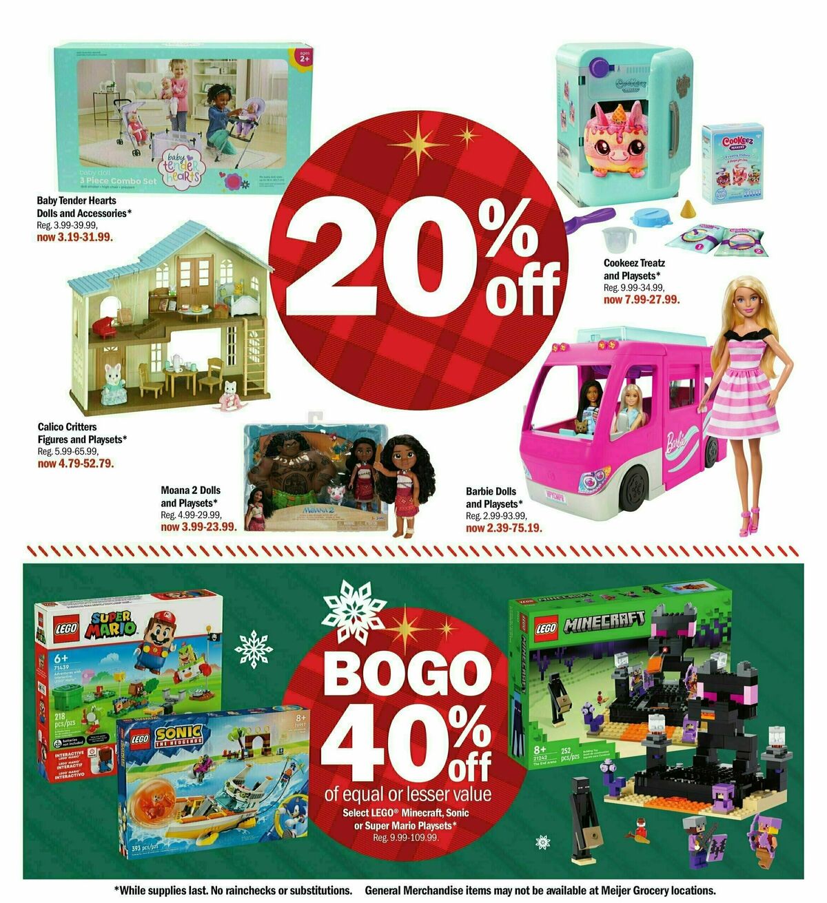 Meijer Holiday Weekly Ad from November 10