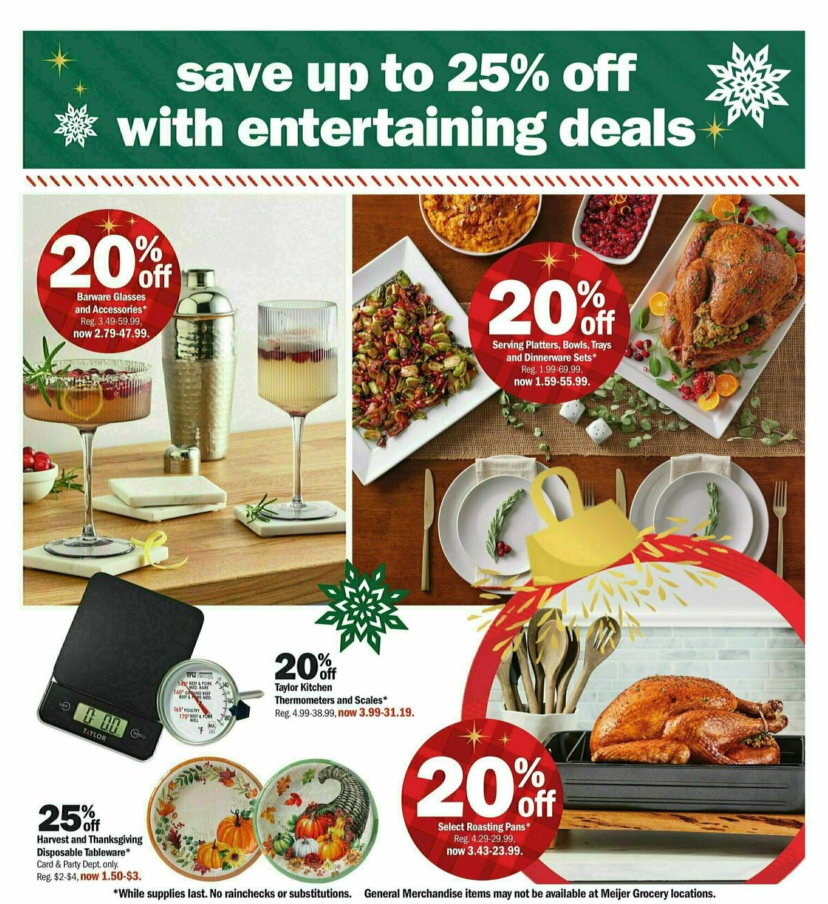 Meijer Holiday Weekly Ad from November 10