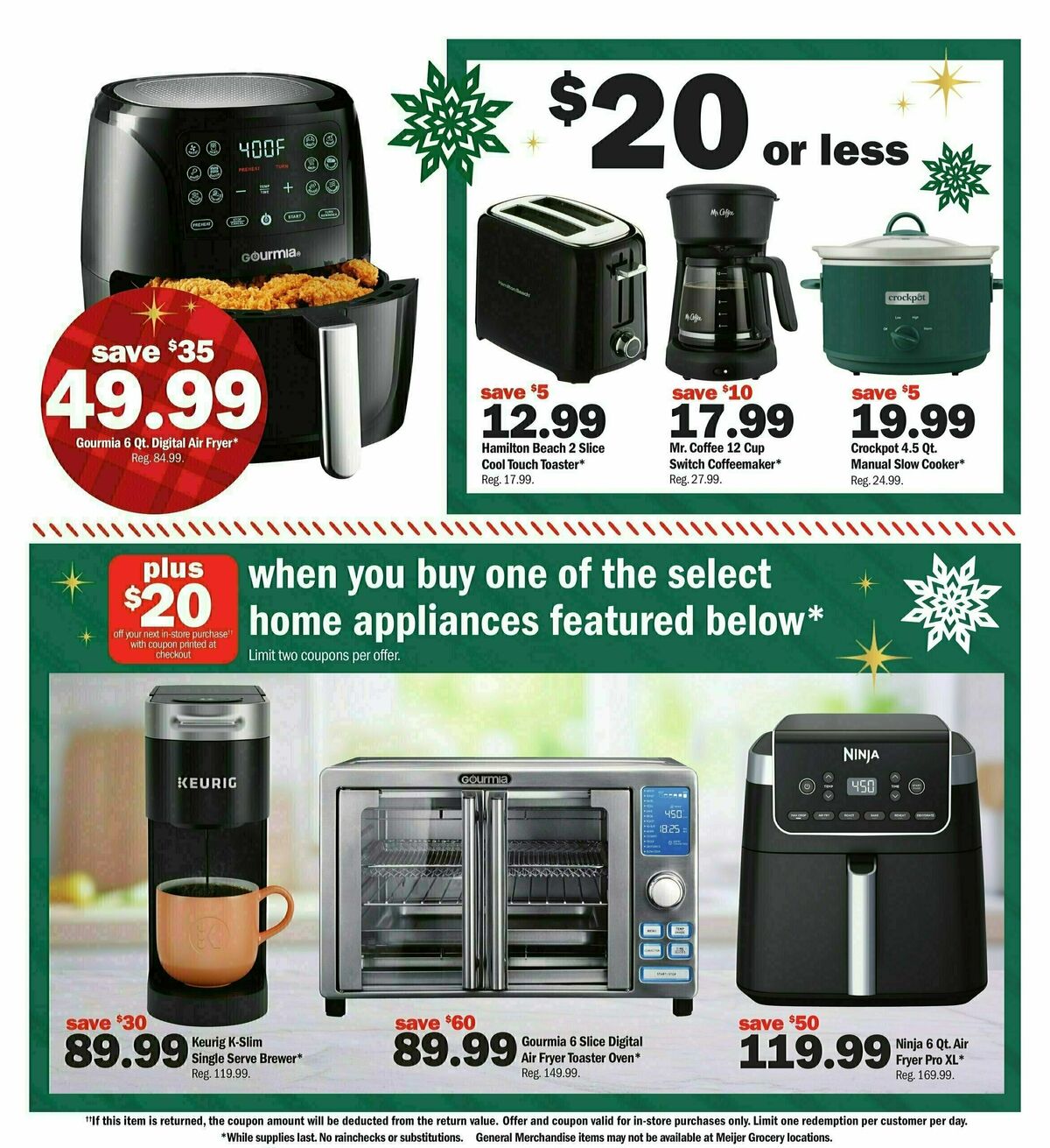 Meijer Holiday Weekly Ad from November 10