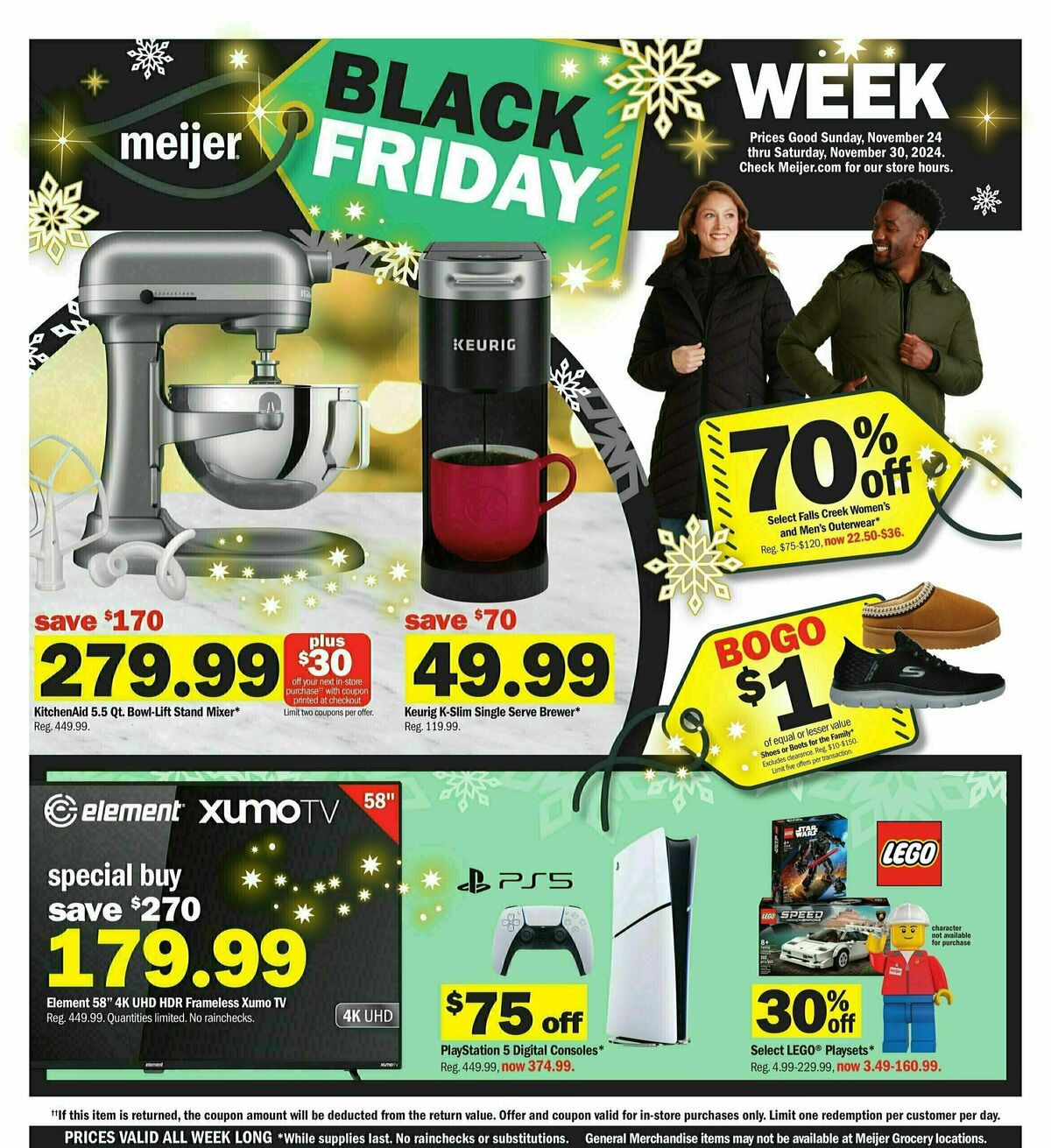 Meijer Black Friday Weeklong Ad Weekly Ad from November 24