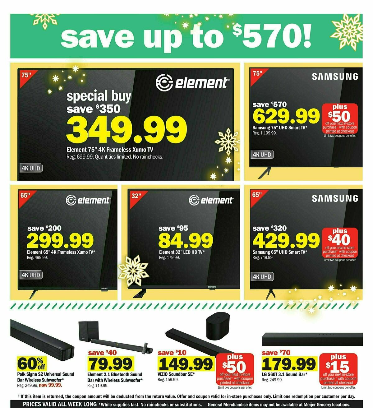 Meijer Black Friday Weeklong Ad Weekly Ad from November 24