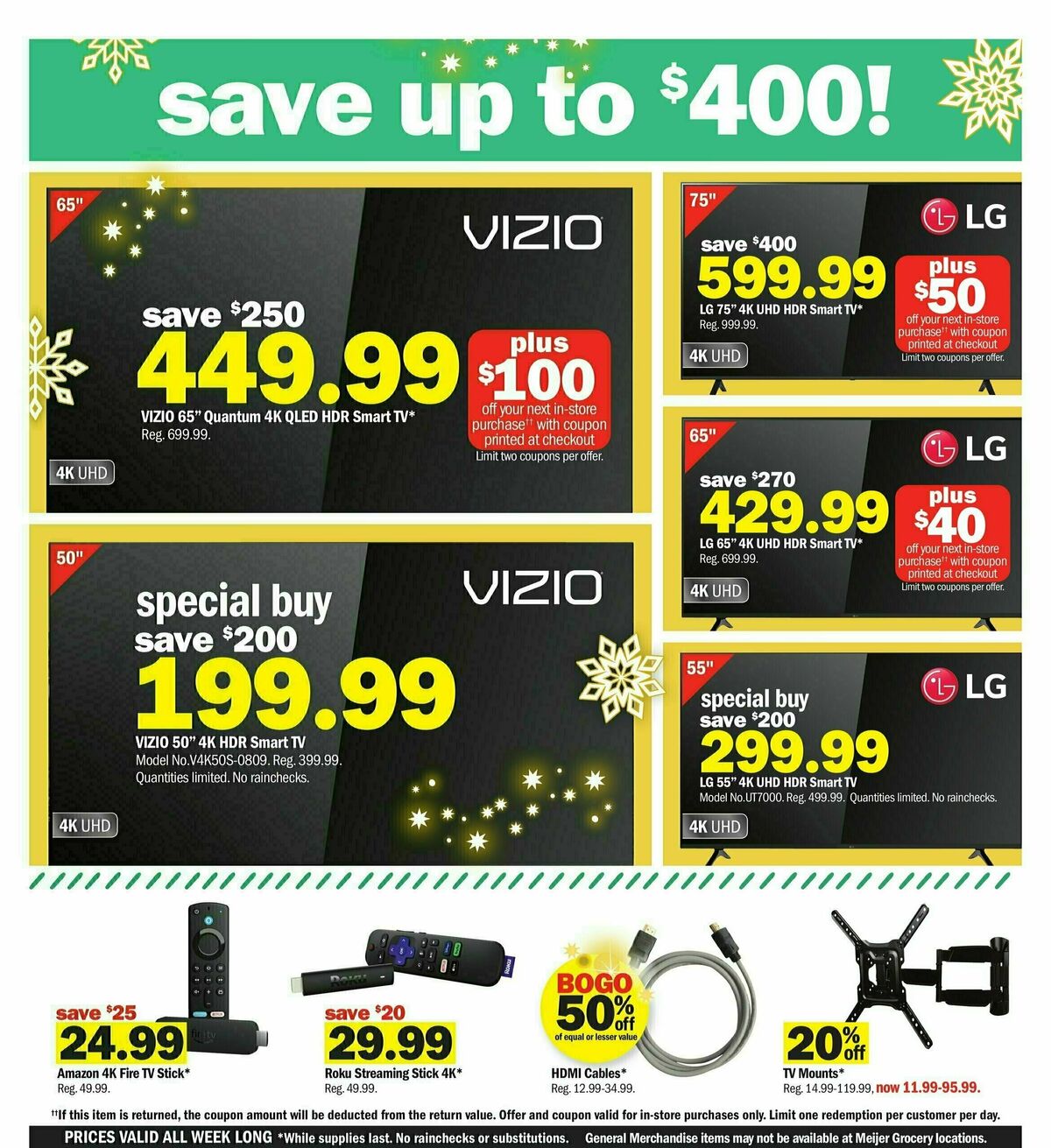 Meijer Black Friday Weeklong Ad Weekly Ad from November 24