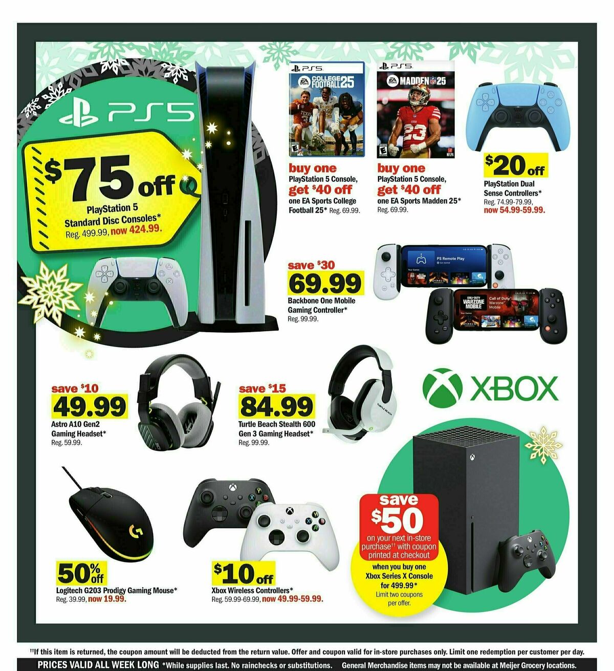 Meijer Black Friday Weeklong Ad Weekly Ad from November 24