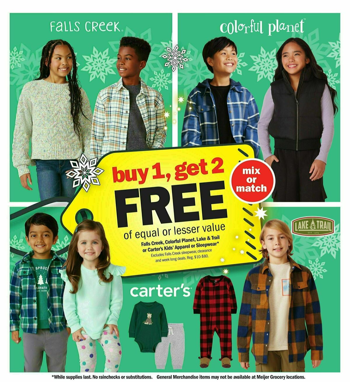 Meijer Black Friday 3-Day Sale Weekly Ad from November 28