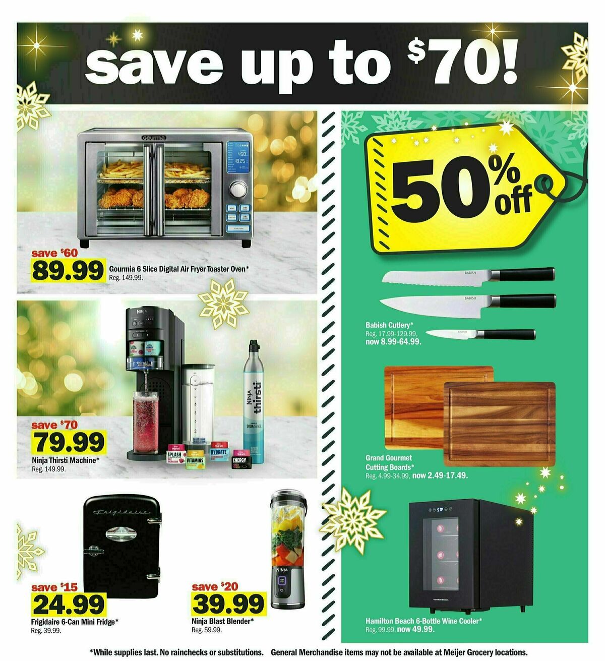 Meijer Black Friday 3-Day Sale Weekly Ad from November 28