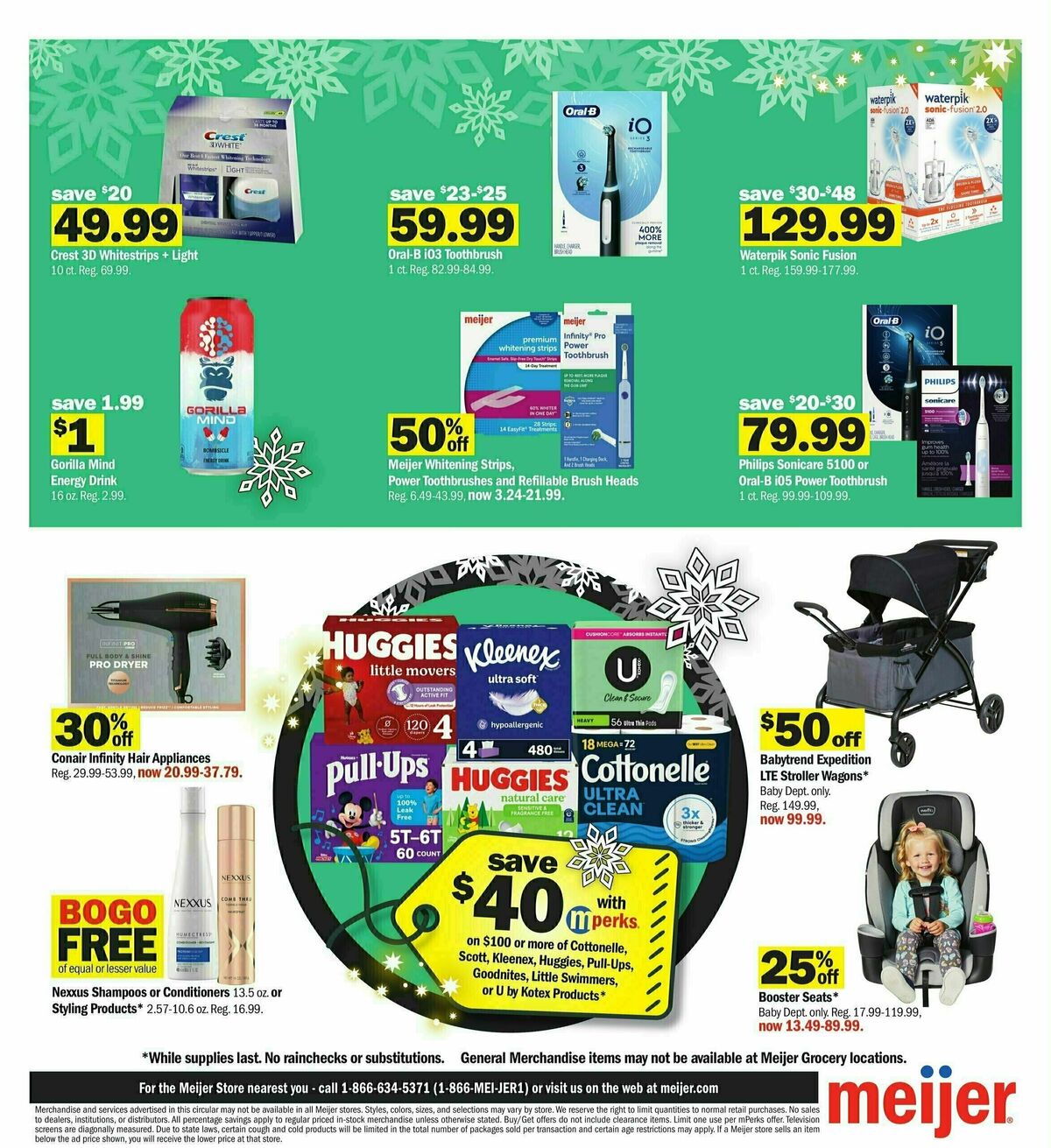 Meijer Black Friday 3-Day Sale Weekly Ad from November 28