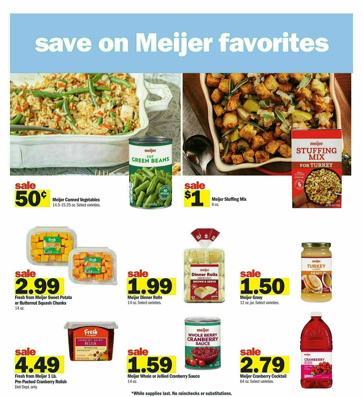 Meijer Weekly Ad from November 17