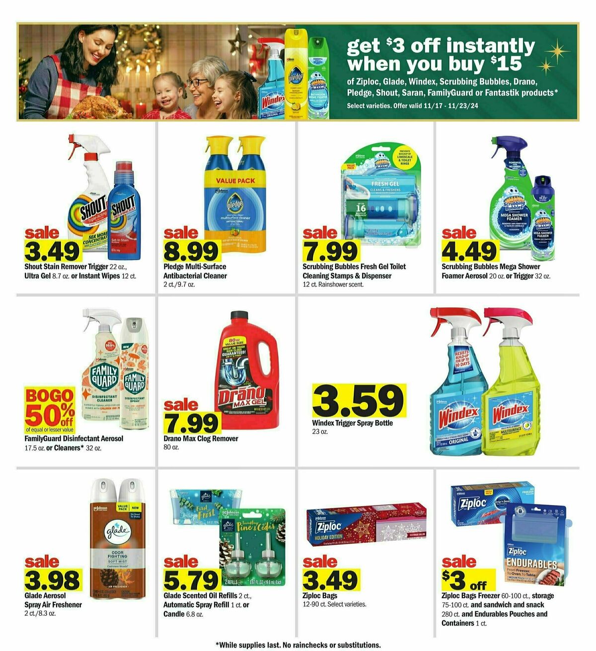 Meijer Weekly Ad from November 17