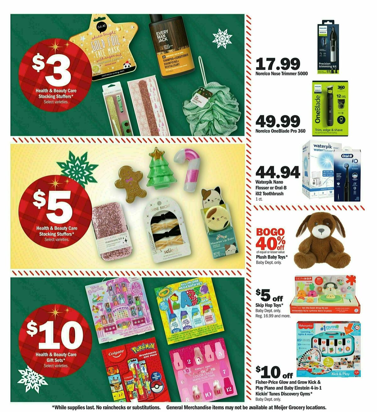 Meijer Holiday Weekly Ad from November 17