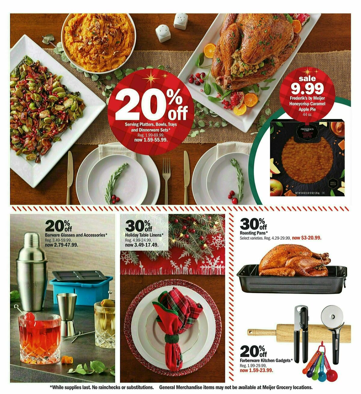 Meijer Holiday Weekly Ad from November 17