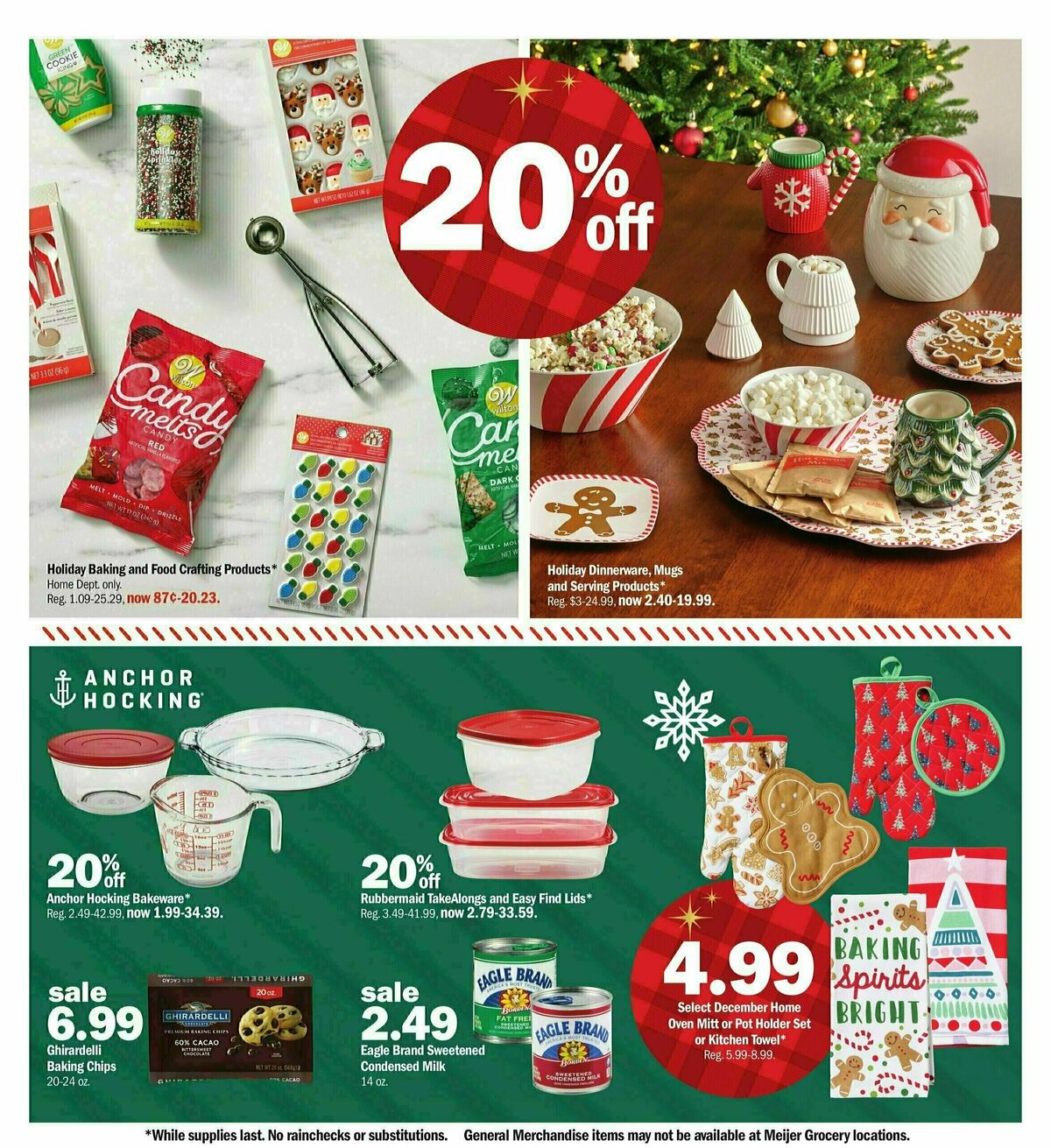 Meijer Holiday Weekly Ad from November 17