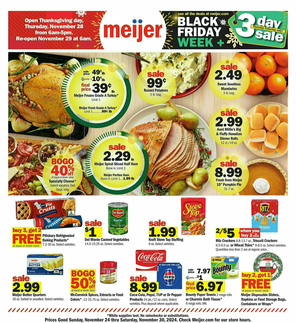 Meijer Weekly Ad from November 24