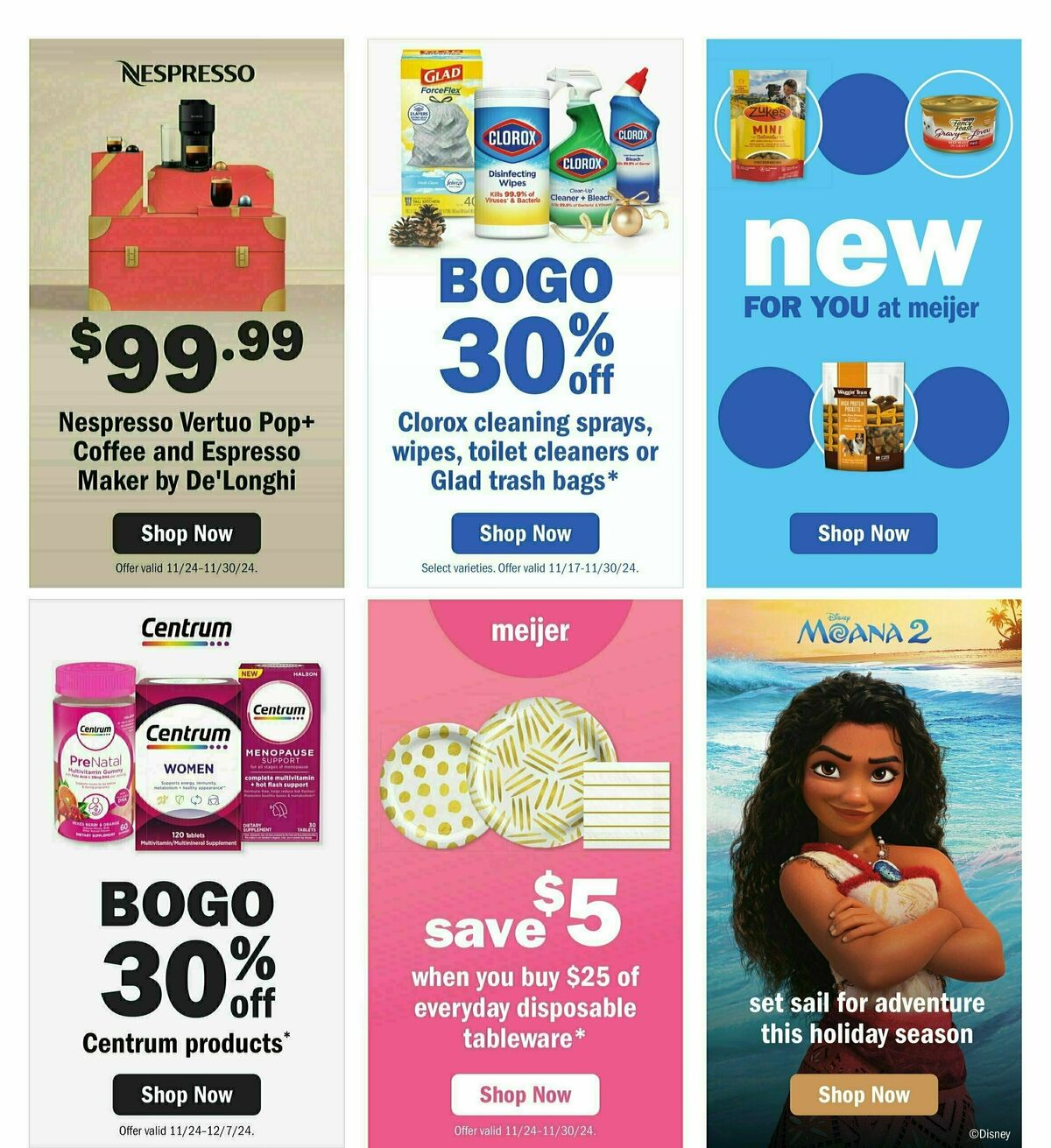 Meijer Weekly Ad from November 24