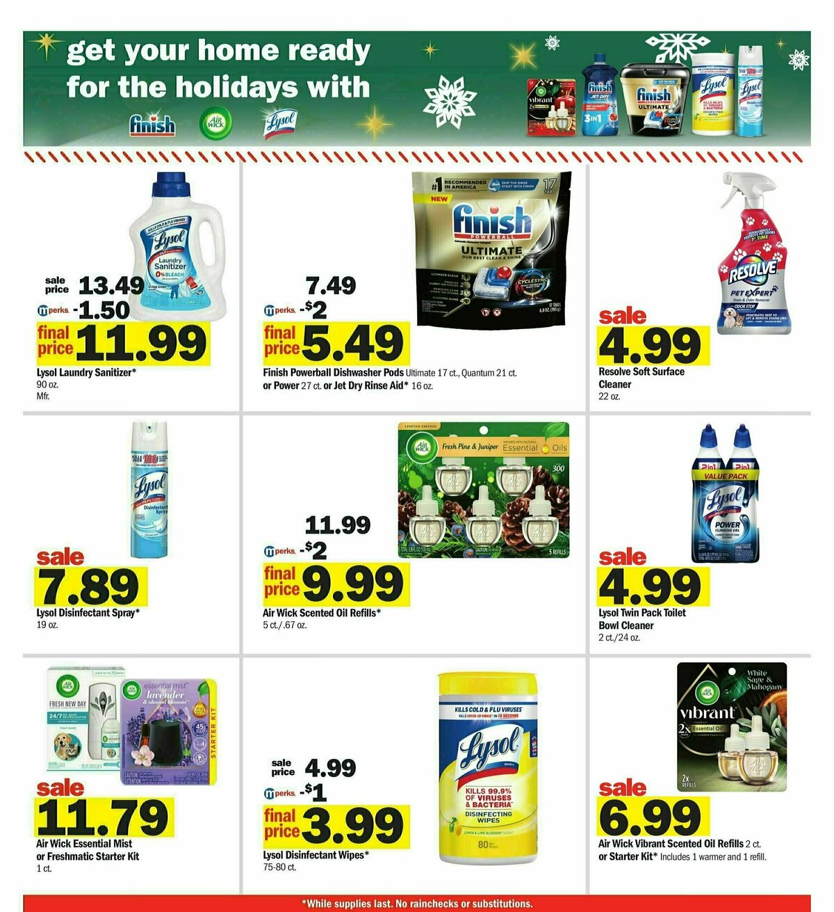 Meijer Weekly Ad from December 1