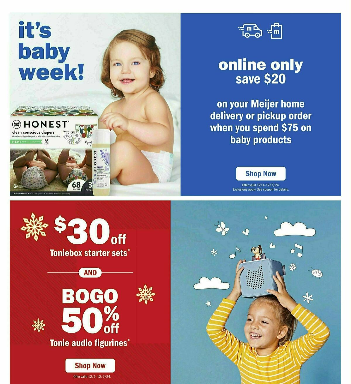 Meijer Weekly Ad from December 1