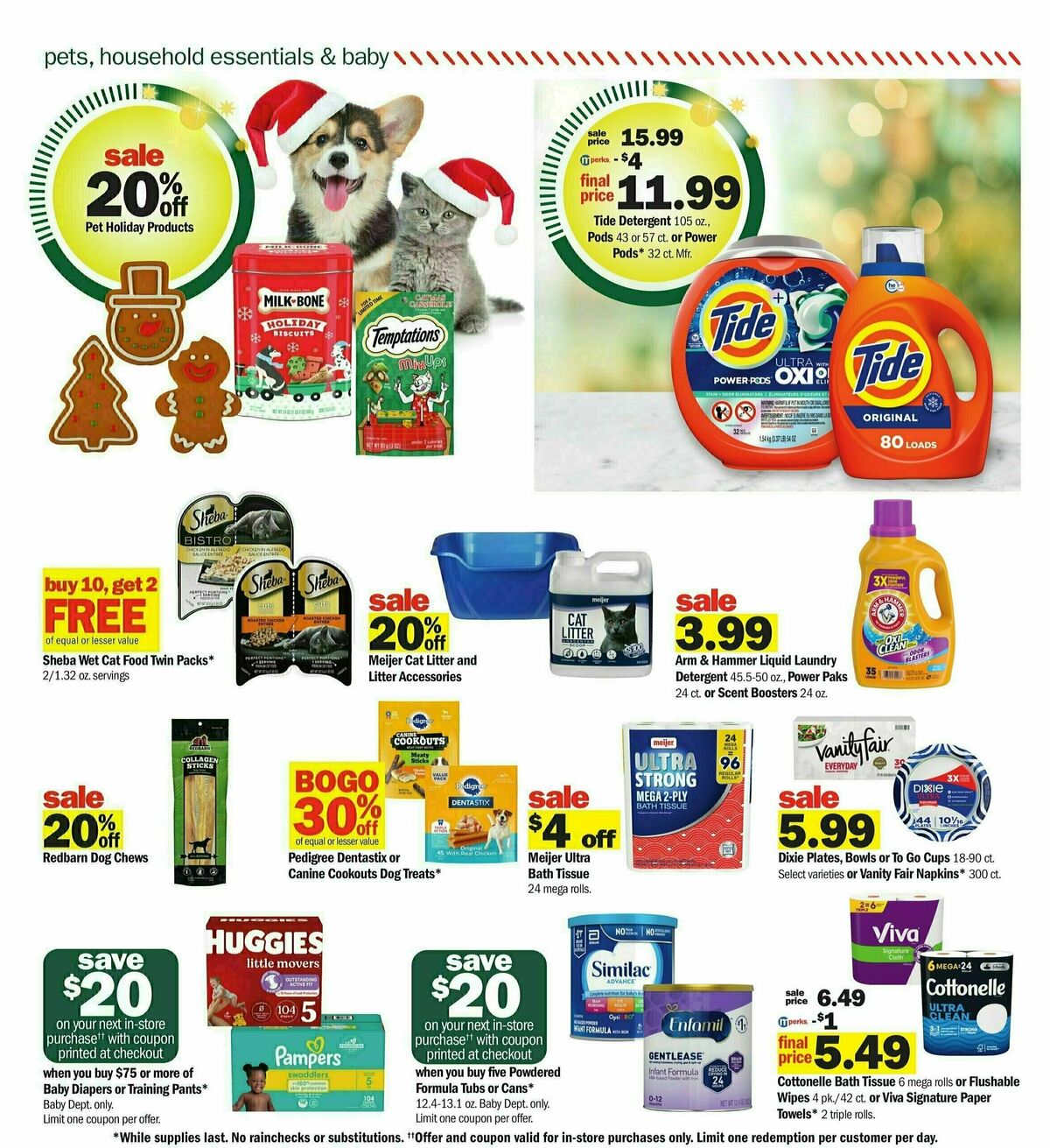 Meijer Weekly Ad from December 1