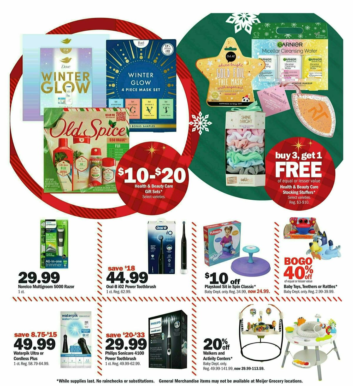 Meijer Holiday Weekly Ad from December 1