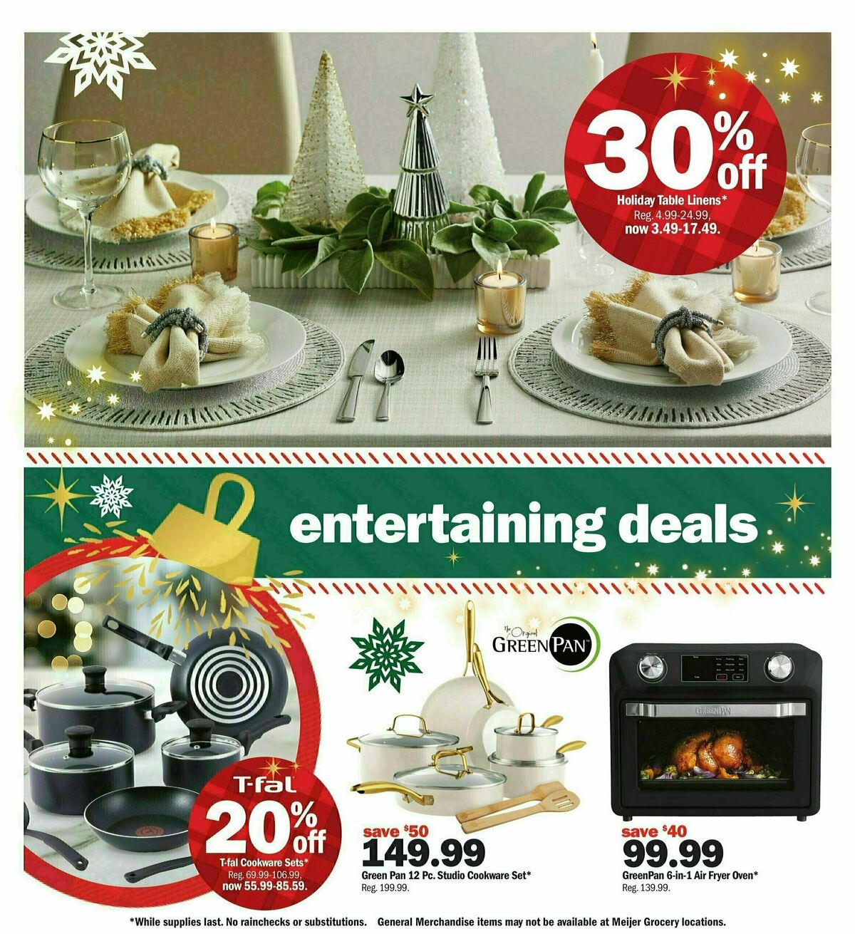 Meijer Holiday Weekly Ad from December 1