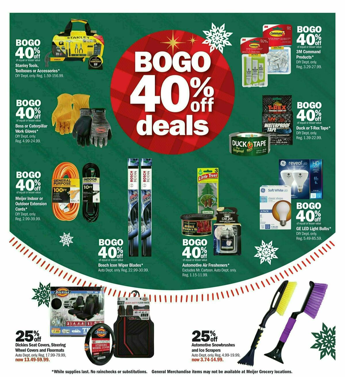 Meijer Holiday Savings Weekly Ad from December 15