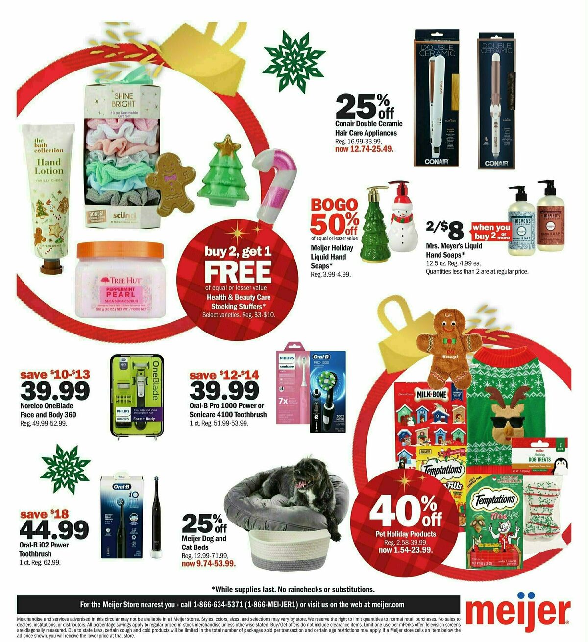 Meijer Holiday Savings Weekly Ad from December 15