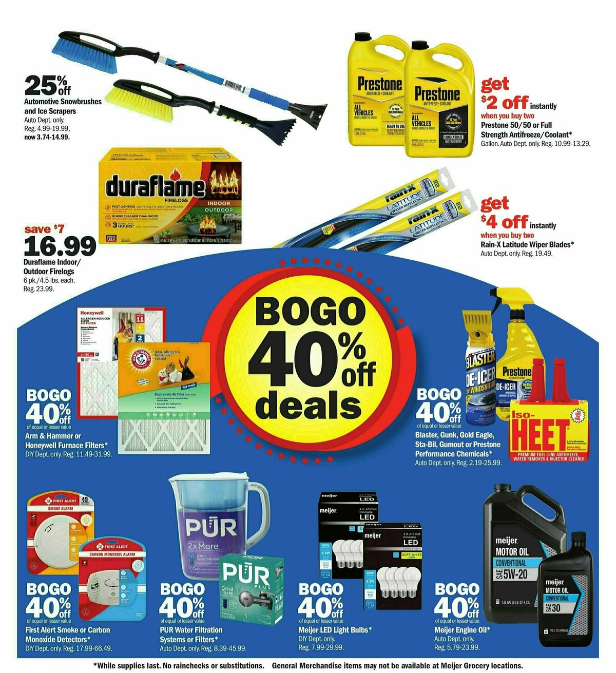 Meijer Even more deals across the store Weekly Ad from December 26