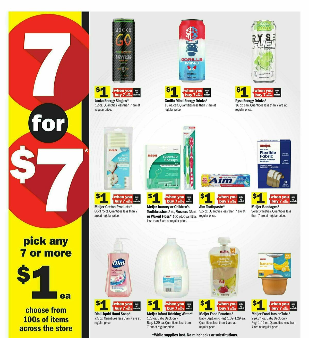 Meijer Weekly Ad from January 5