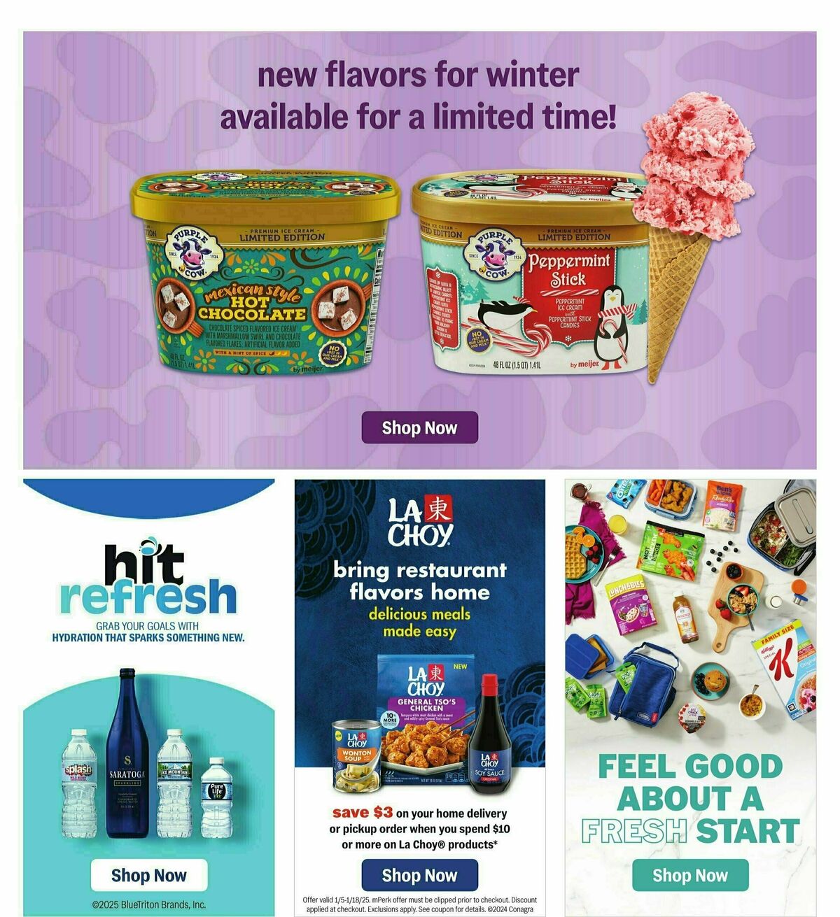 Meijer Weekly Ad from January 5