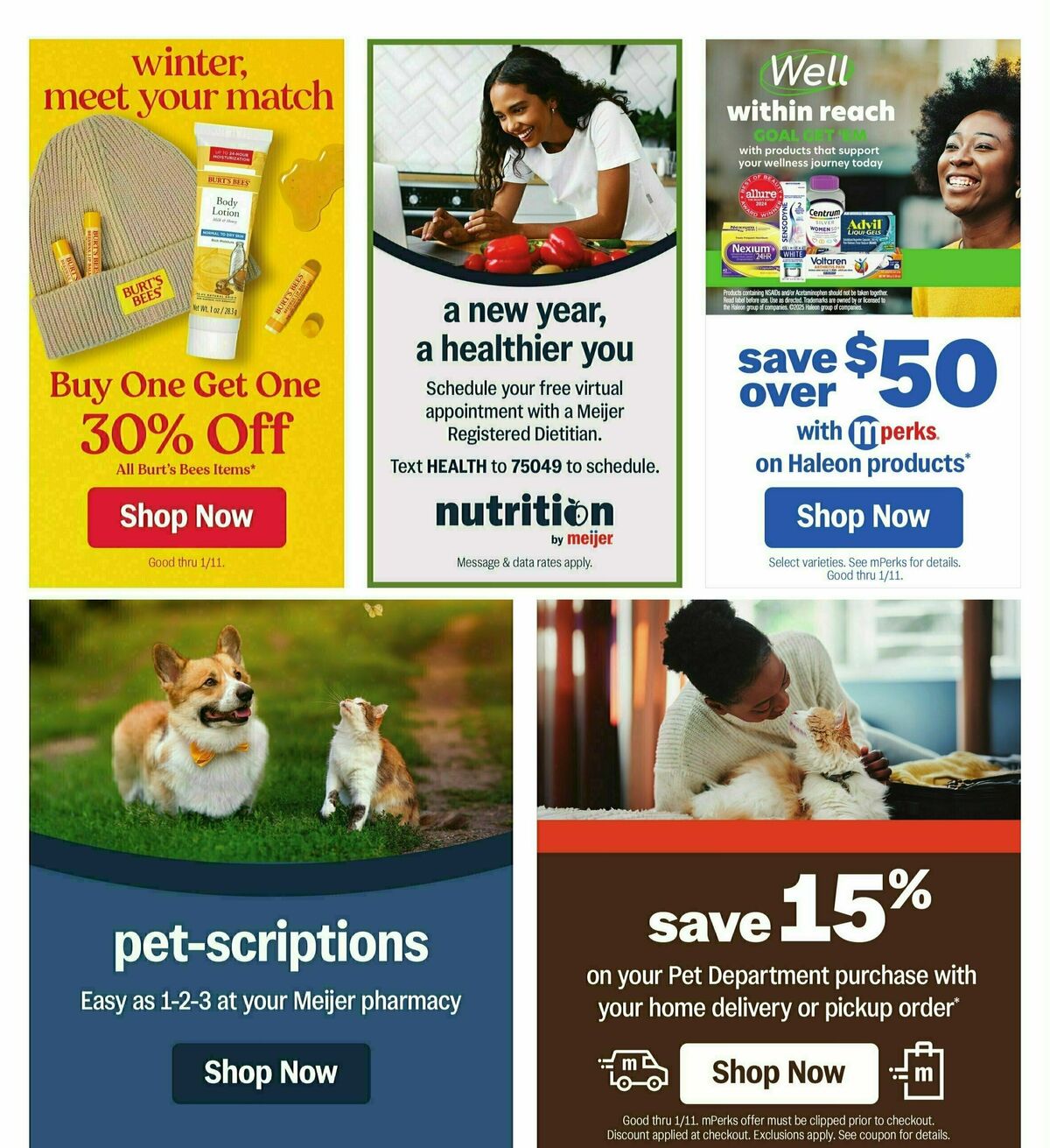 Meijer Weekly Ad from January 5