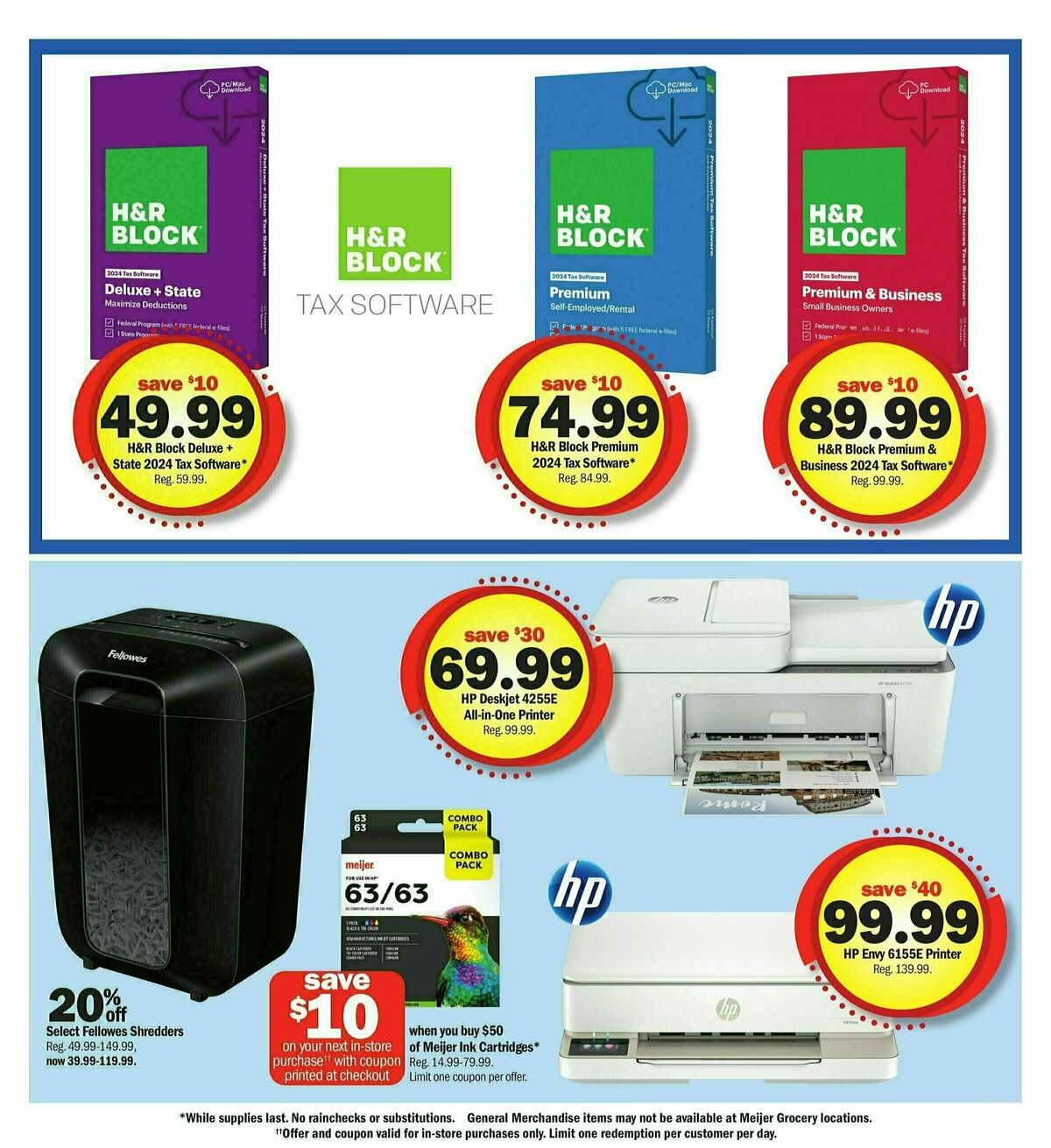 Meijer More deals across the store Weekly Ad from January 5