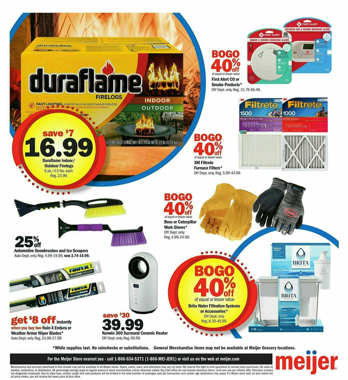 Meijer More deals across the store Weekly Ad from January 5