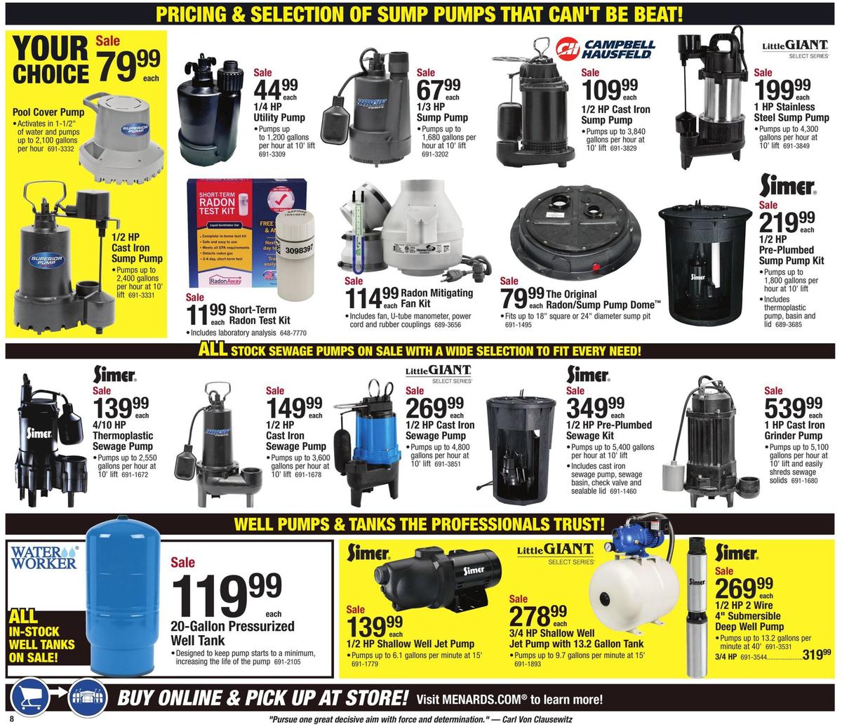 Menards Construction Sale Weekly Ad from June 2